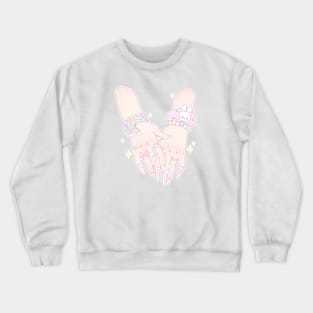 Fairy Kei Hands Crewneck Sweatshirt